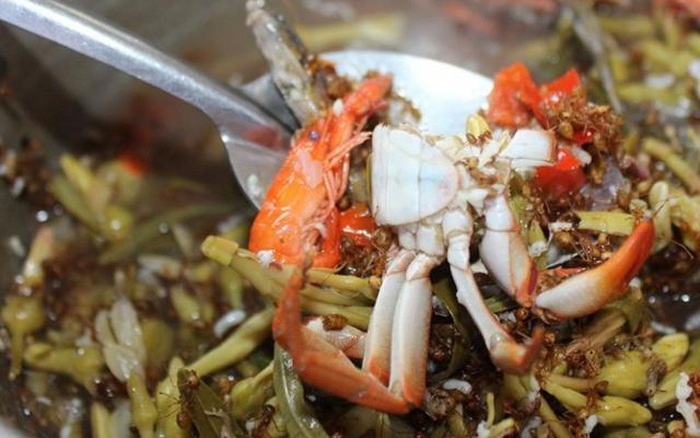 Canh Chua Kiến Vàng Ê Đê
